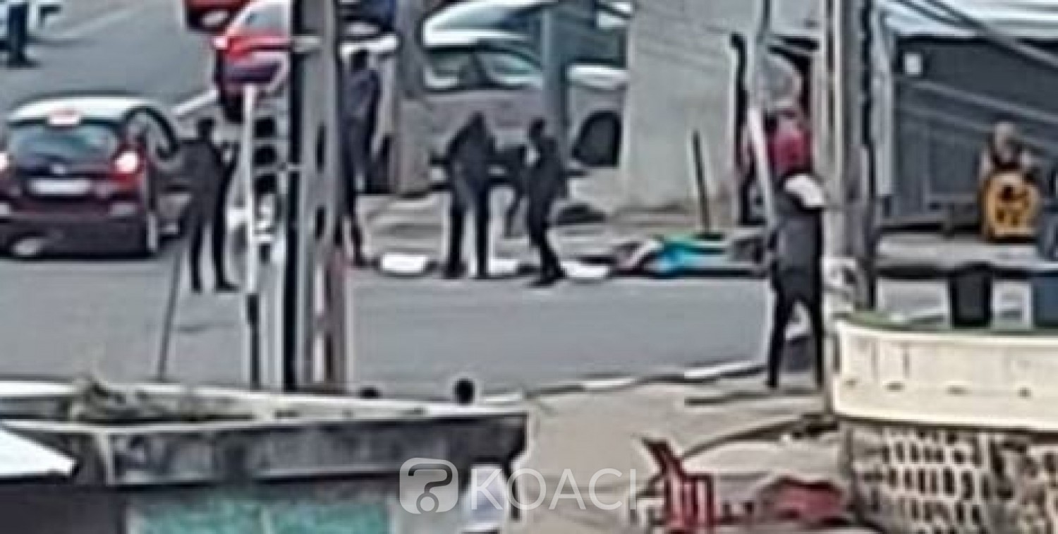 Côte d'Ivoire : Législatives 2021, fin du vote, les forces de l'ordre armées, déployées autour des centres de vote