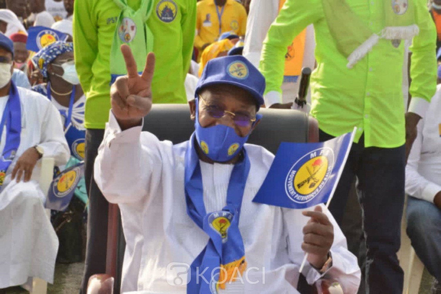 Tchad : En meeting, Idriss Déby après le retrait de plusieurs candidats :« Ils ont eu peur dès le départ »