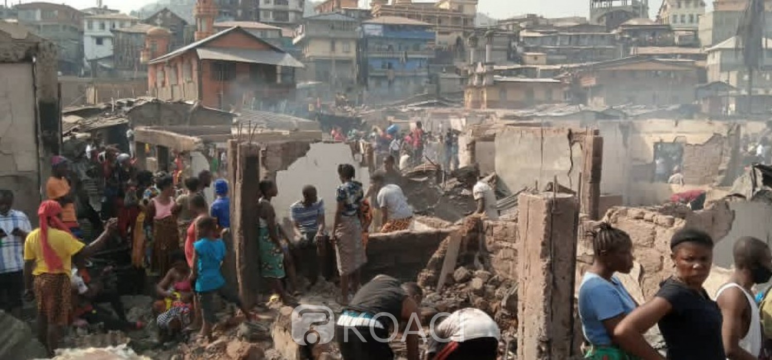 Sierra Leone : Susan's Bay consumé à Freetown, des milliers de personnes sans-abri