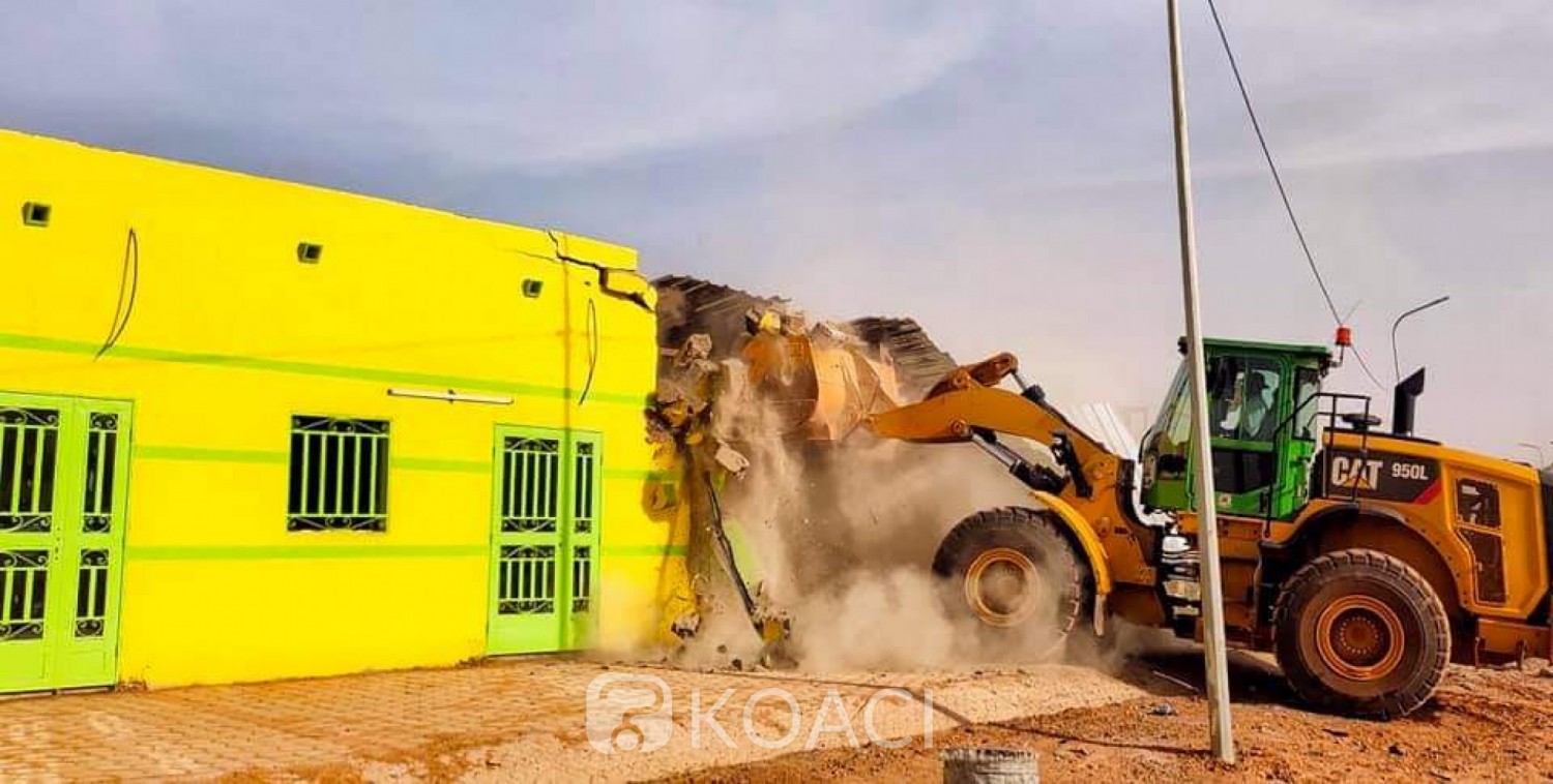 Burkina Faso : Un bâtiment commercial, érigé sur un espace public détruit