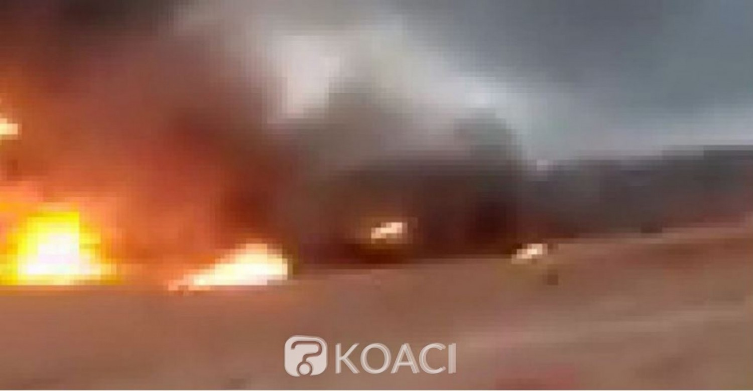 Côte d'Ivoire : Bouaké, un camion citerne explose suite à un choc, la circulation bloquée