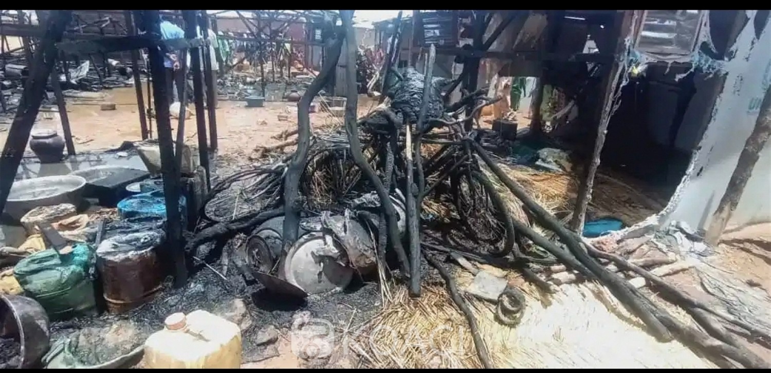 Burkina Faso : Un incendie ravage un camp de déplacés internes dans le Bam