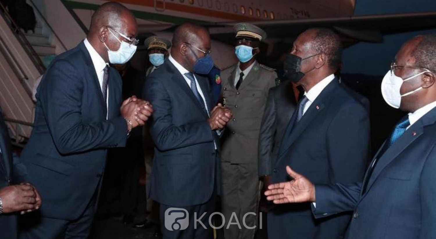 Côte d'Ivoire : Alassane Ouattara atterit à Brazzaville pour Sassou N'Guesso