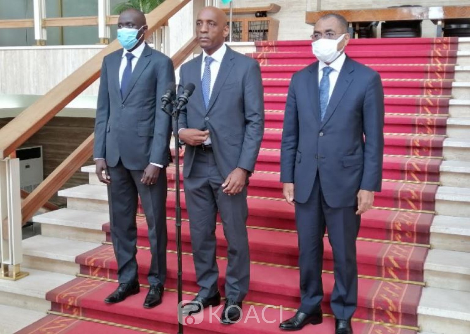 Côte d'Ivoire : Le représentant du FMI présente sa nomination au chef de l'Etat ivoirien, Zéphirin Diabré porteur d'un message de Kaboré à Ouattara