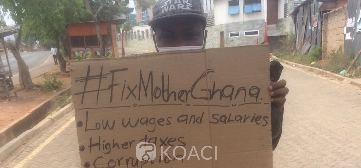 Ghana :  Manifestation virtuelle #FixMotherGhana à défaut d'une première interdite