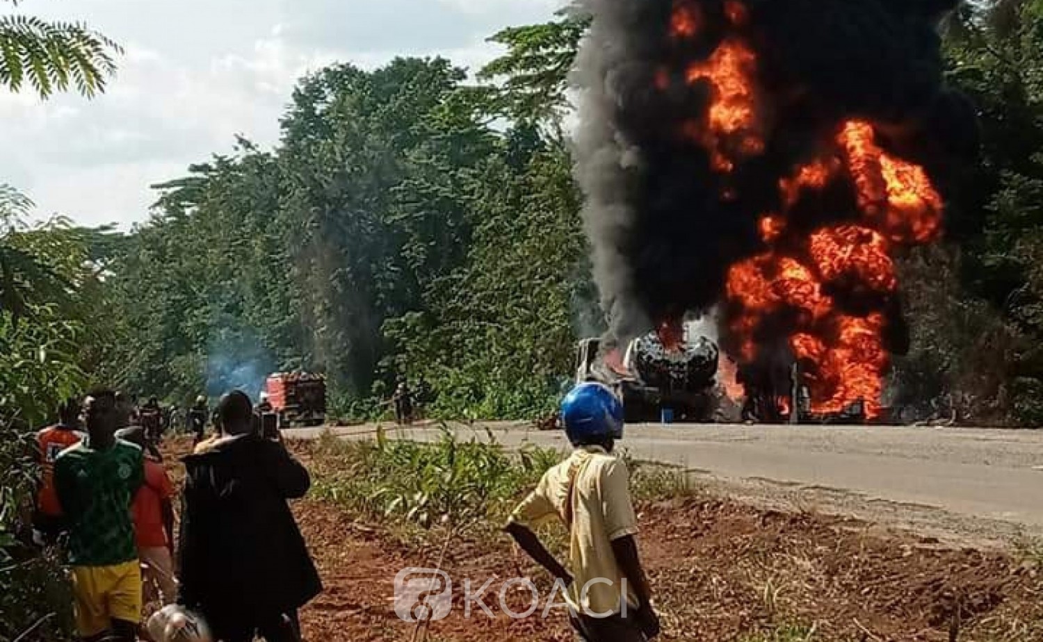 Côte d'Ivoire : Logoualé, 02 camions-citernes en direction de Man explosent, plusieurs blessés graves