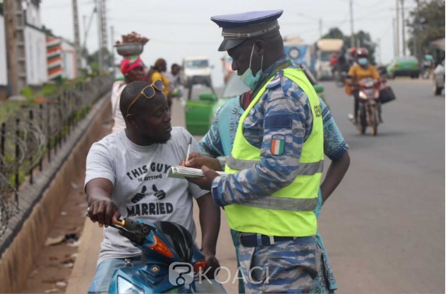 Côte d'Ivoire : Port du casque obligatoire, la Gendarmerie accentue la pression contre les « contrevenants » dans le pays