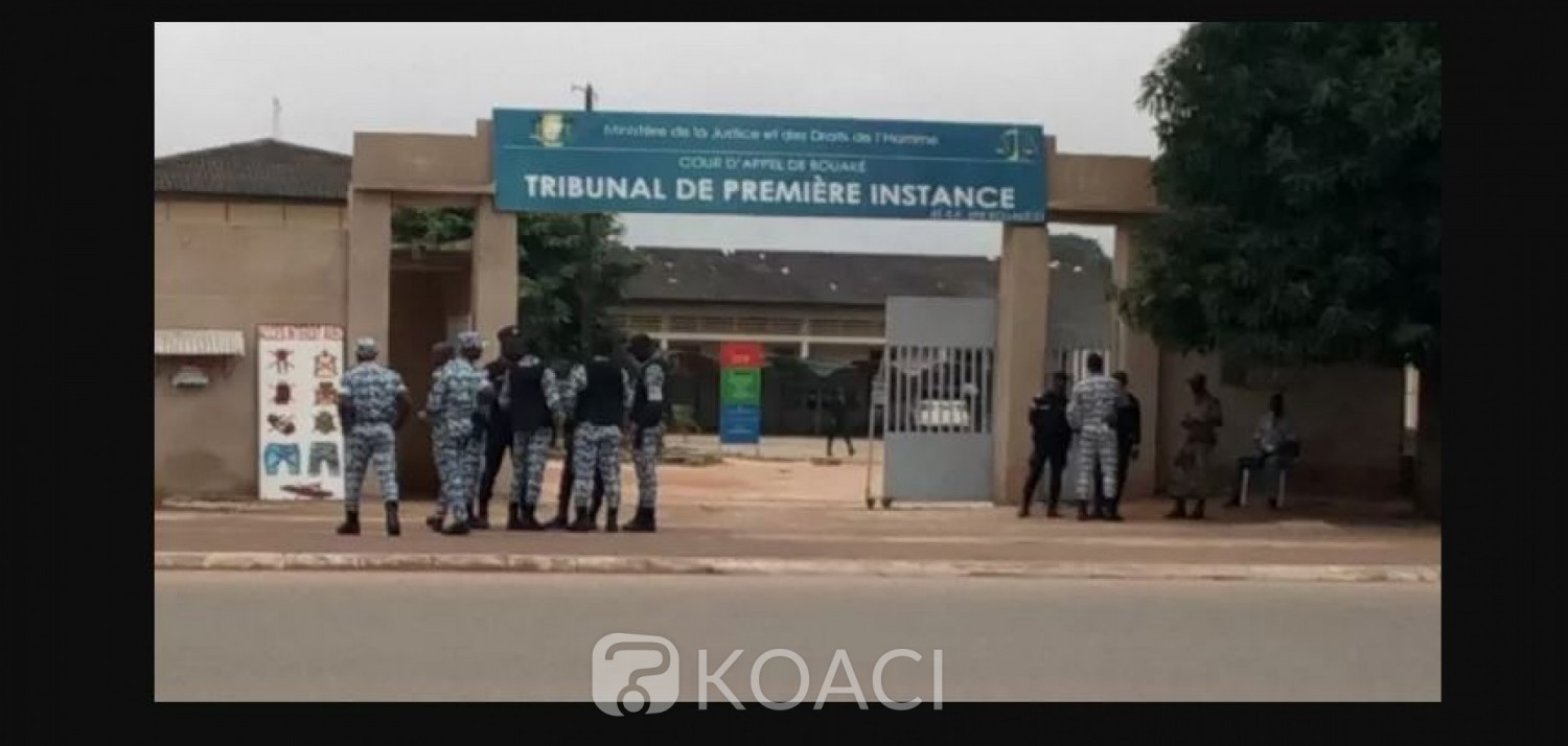 Côte d'Ivoire : Bouaké, extrait de la prison, un détenu bénéficie de l'aide de 02 de ses amis armés pour s'enfuir avec la voiture de la juge d'instruction