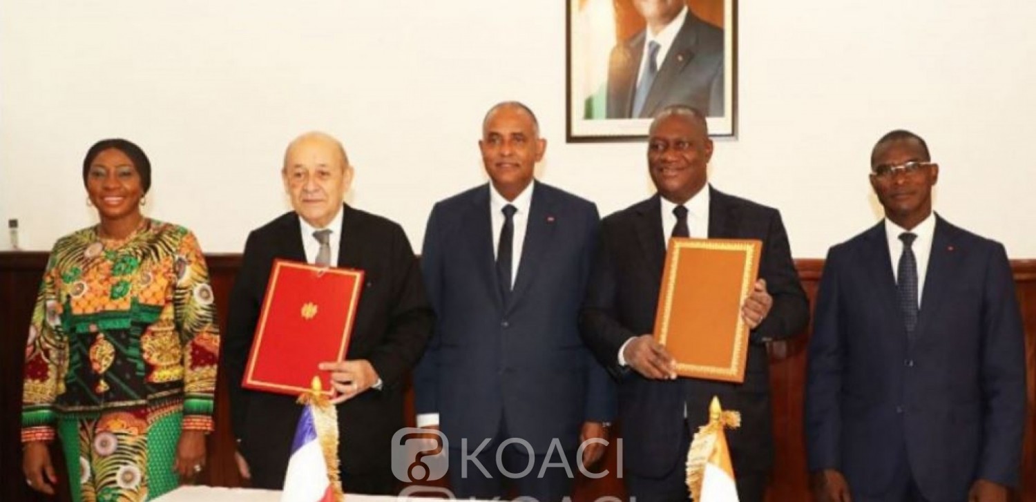 Côte d'Ivoire-France : Signature d'une convention portant sur la gestion de l'Académie Internationale de Lutte contre le Terrorisme