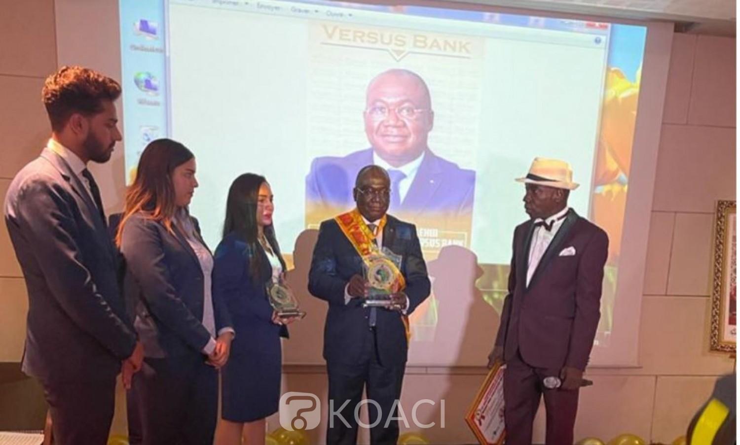 Côte d'Ivoire : Jerome Ehui, DG de Versus Bank, récompensé pour ses résultats au Grand Prix International Padel