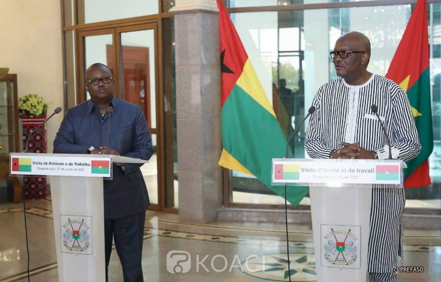 Burkina Faso : Le président bissau-guinéen Umaro Sissoco Embalo exprime sa solidarité après les attaques terroristes
