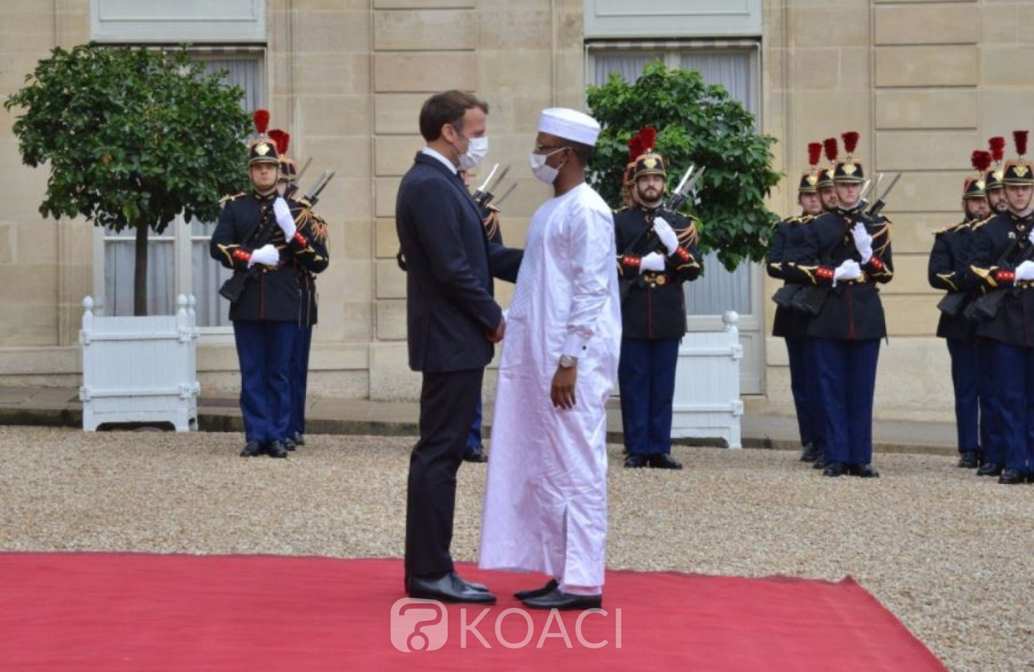 Tchad- France : Emmanuel Macron reçoit à huis clos Mahamat Déby à l'Élysée