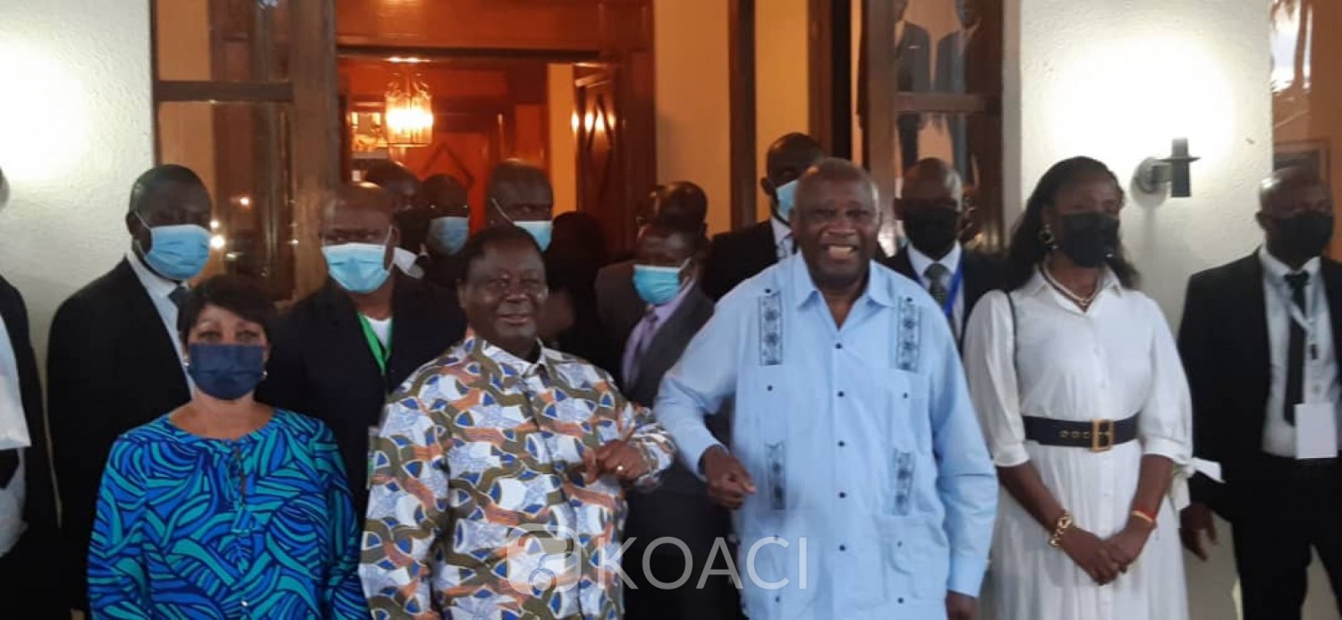 Côte d'Ivoire : Laurent Gbagbo accueilli avec Nady Bamba à Daoukro où il aura un tête-à-tête avec le président du PDCI