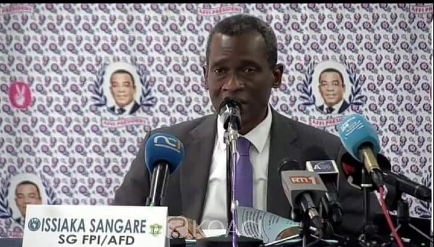 Côte d'Ivoire : Gbagbo présenté comme le président du FPI, le camp Affi s'insurge