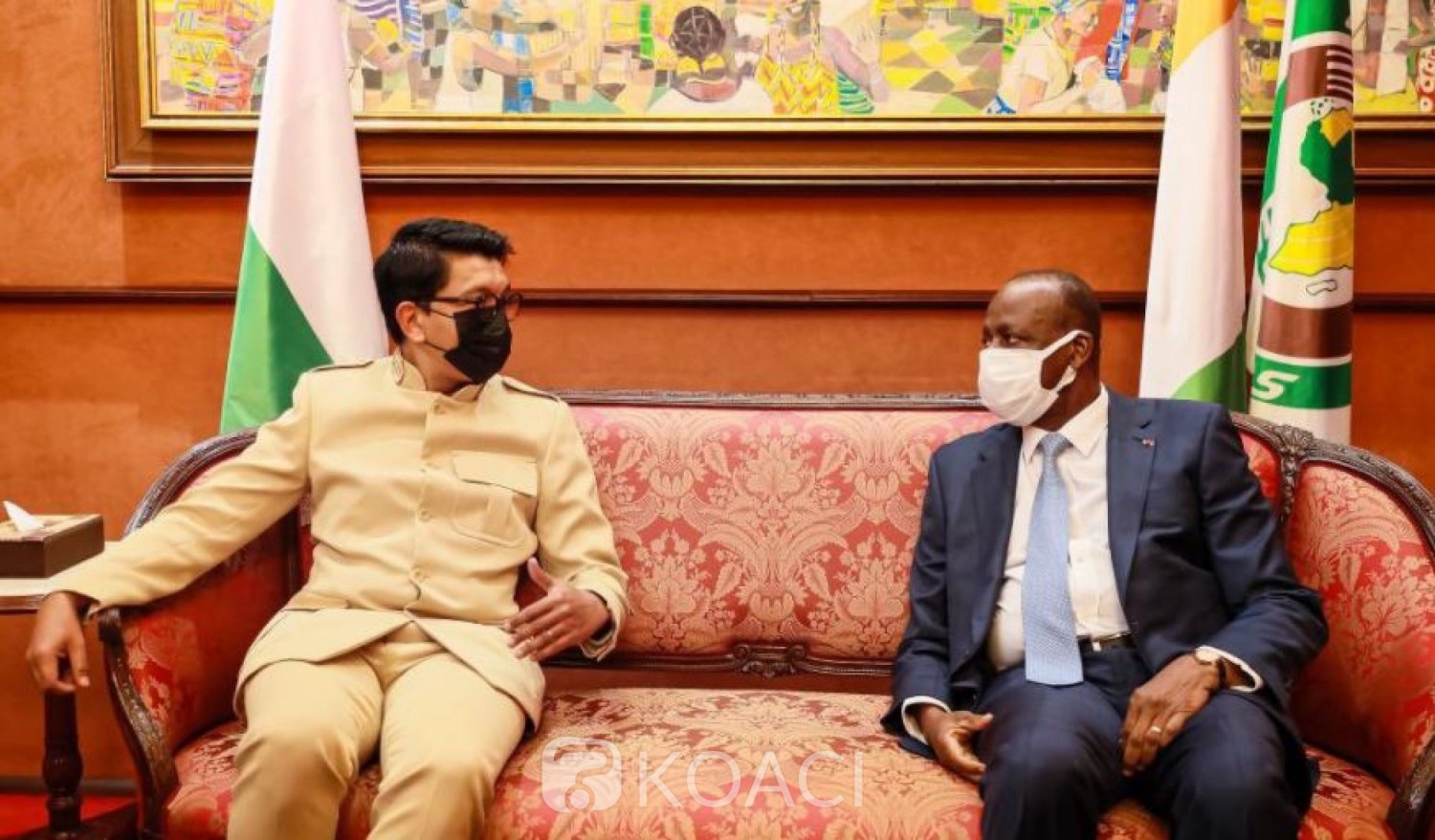 Côte d'Ivoire-Madagascar : Andry Rajoelina à son arrivée à Abidjan pour le sommet de l'IDA se réjouit d'être aux côtés de Ouattara pour financer des projets de développement