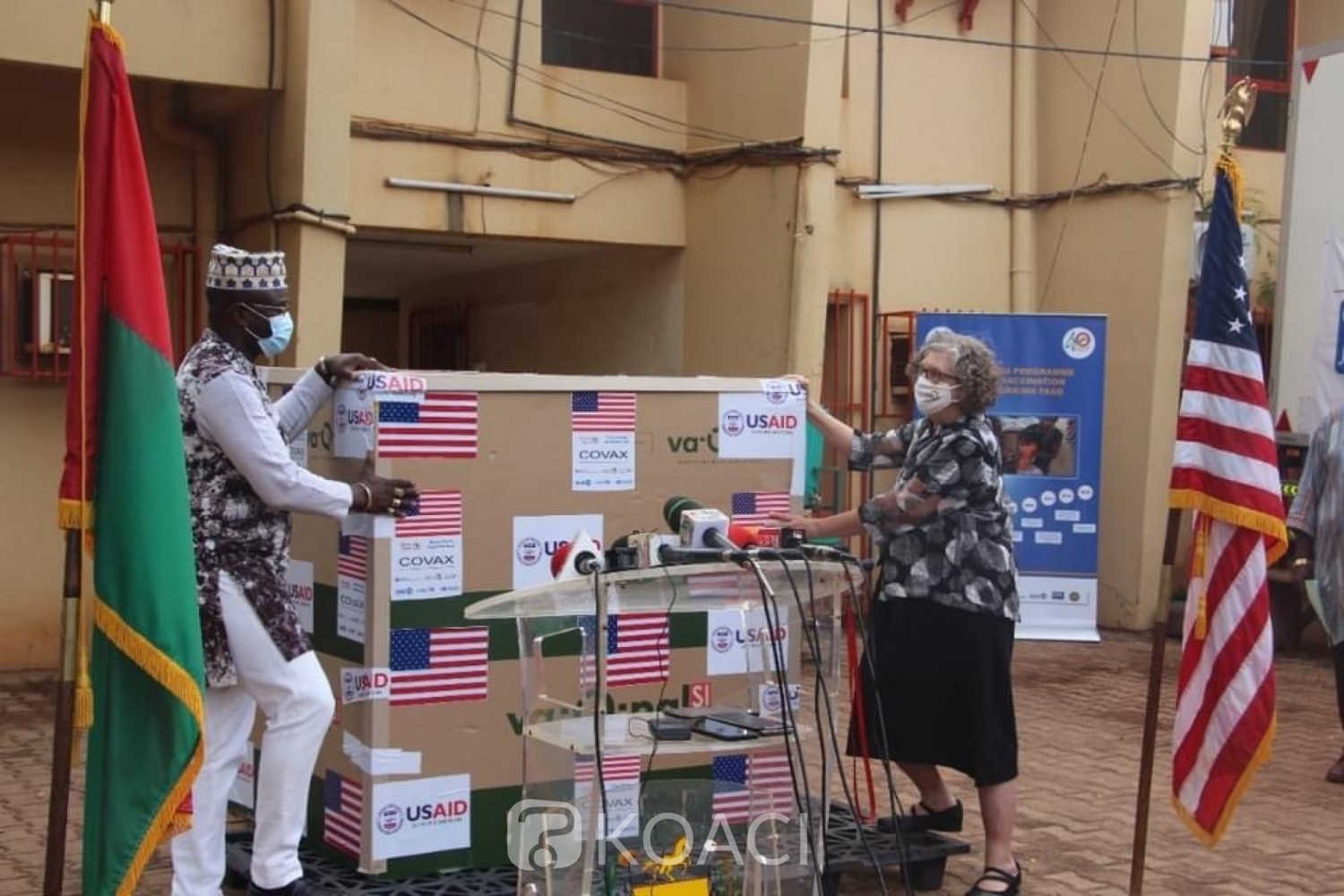 Burkina Faso : Covid-19, même si très peu touché, les États-Unis offrent plus de 150.000 doses de vaccins Johnson and Johnson