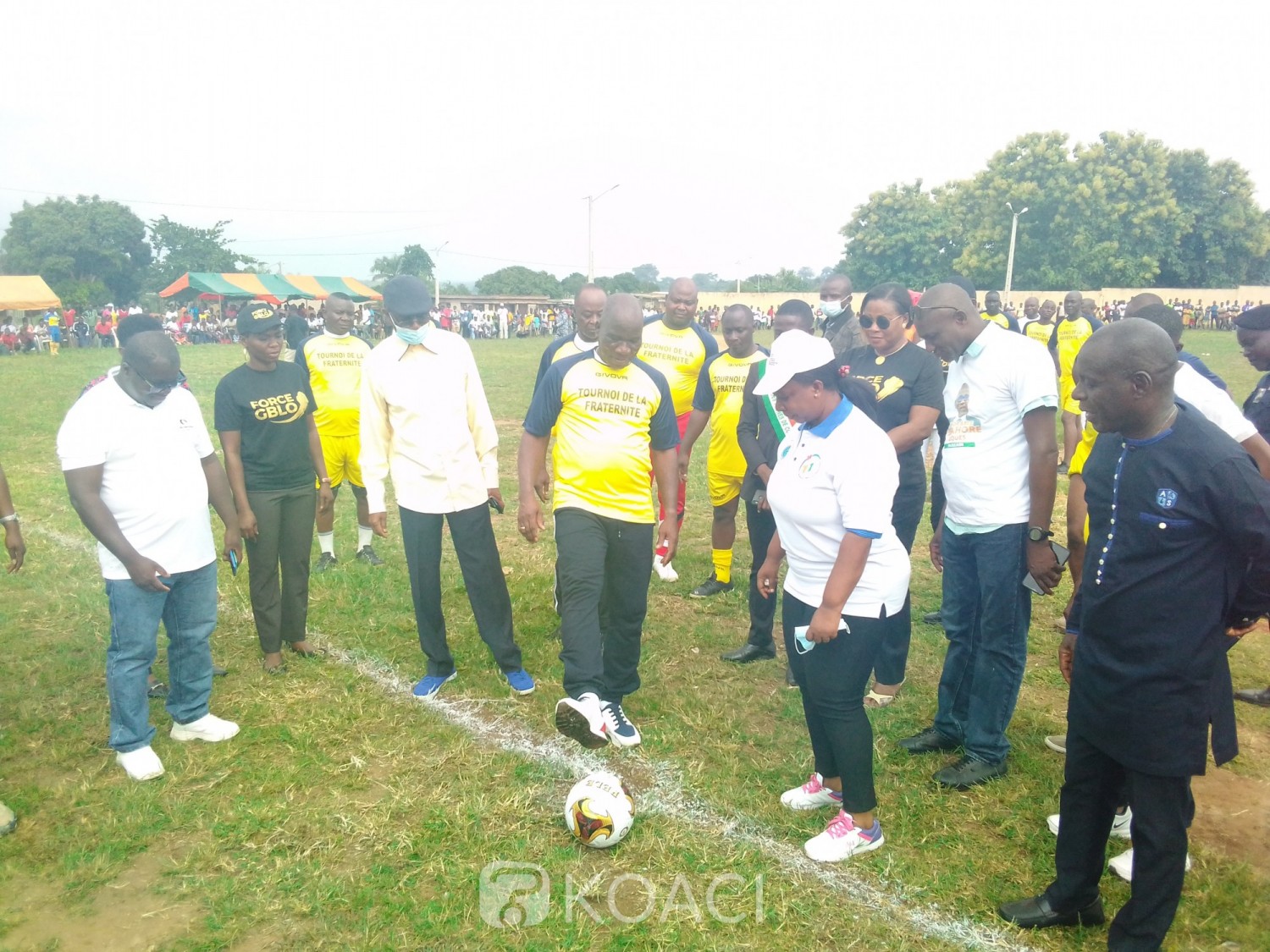 Côte d'Ivoire : Pour « recoller les morceaux du tissu social qui ont été fragilisés...», un tournoi réuni les cantons Gblo et Satiklan sous les auspices du DG du trésor