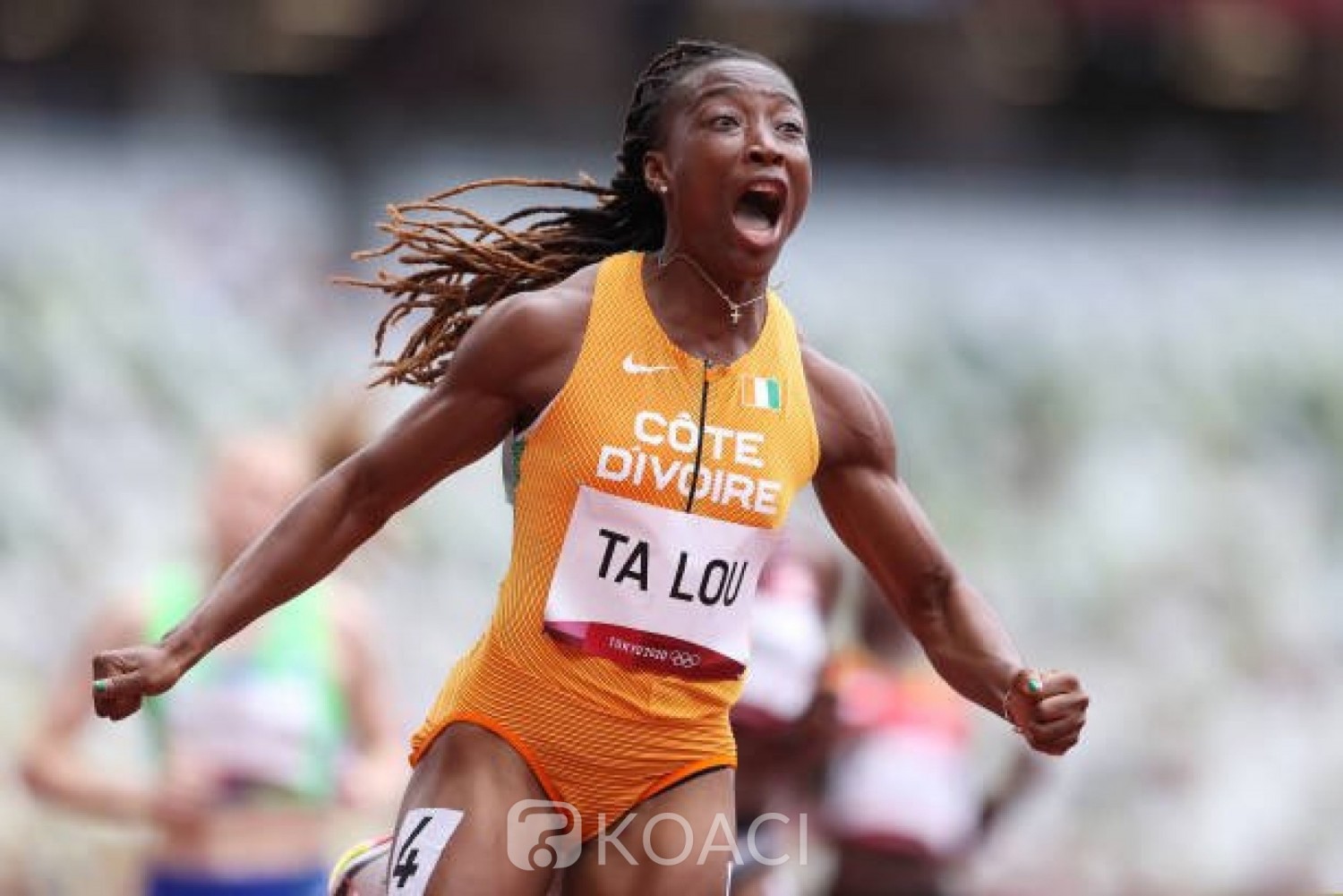 Côte d'Ivoire : Tokyo 2020, 4e au 100M, les espoirs olympiques de Ta Lou, demi-finale du 200M