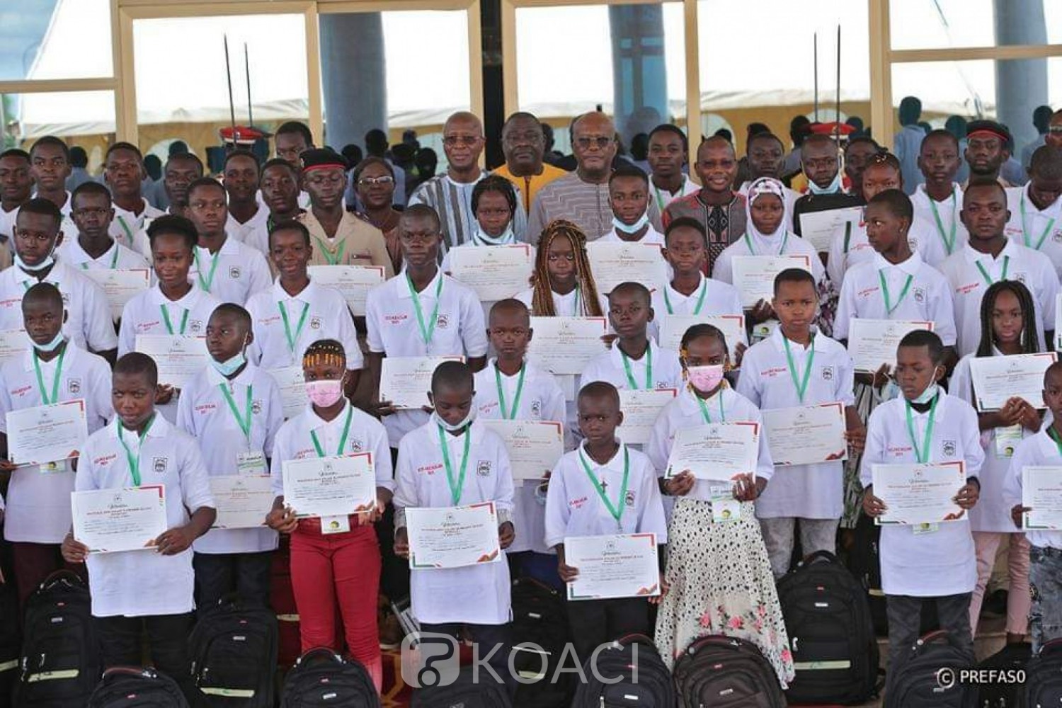 Burkina Faso : Excellence scolaire, une centaine d'élèves magnifiés au palais présidentiel