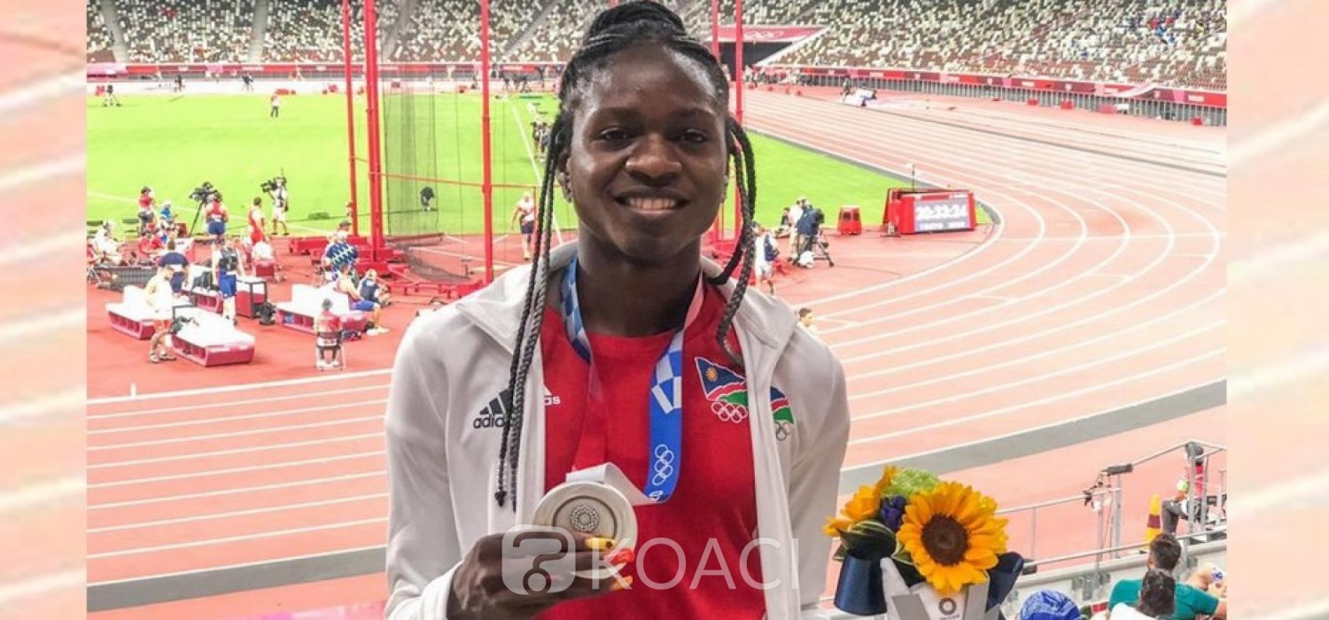 Namibie :  JO Tokyo, un polonais doute du sexe de la médaillée Christine Mboma