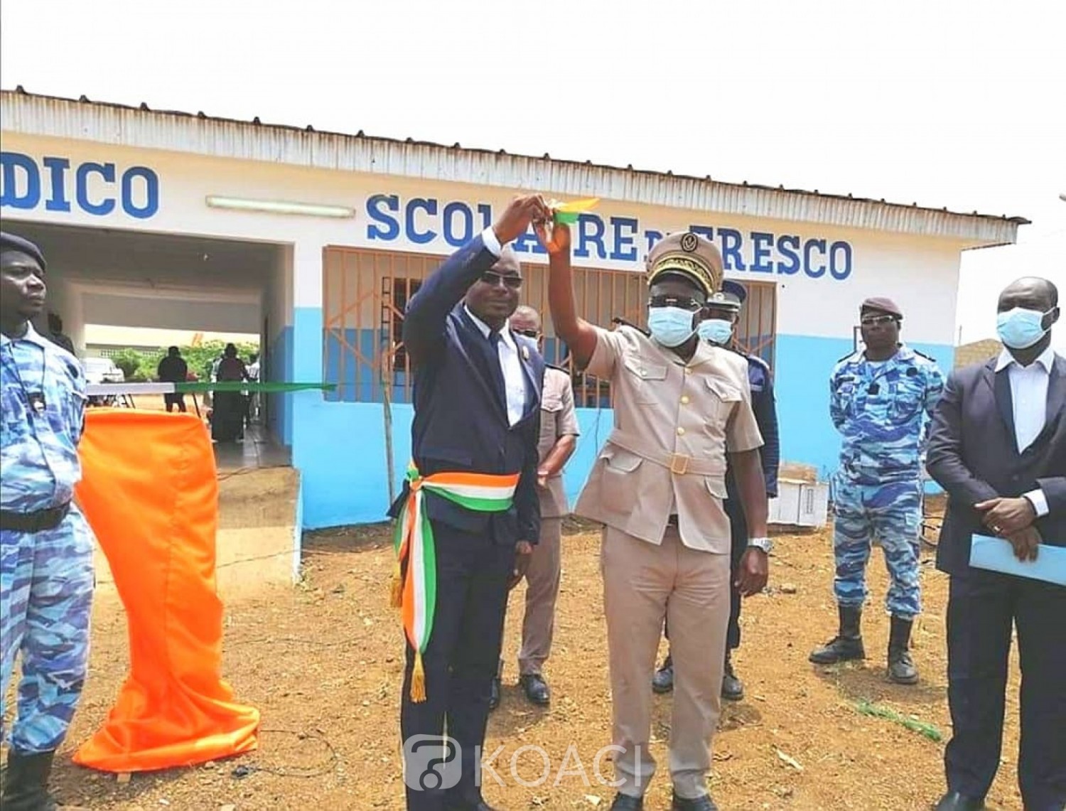 Côte d'Ivoire : Fresco, le premier magistrat Fulbert Beugrefoh dote la ville d'un centre Medico scolaire