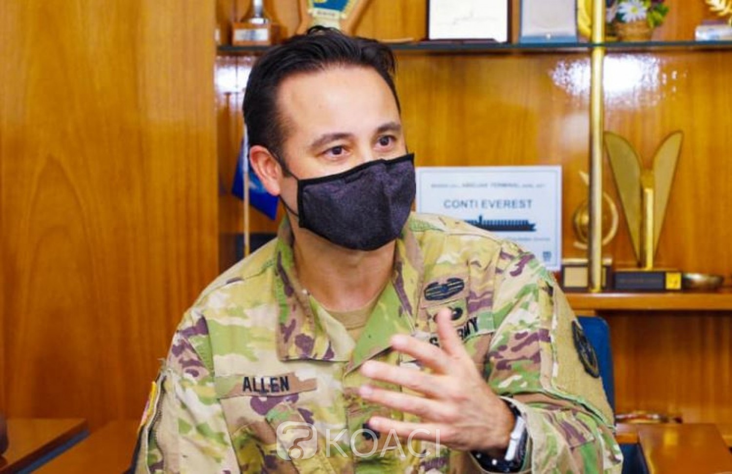 Côte d'Ivoire-USA : Le  Lieutenant-Colonel Dean P. Allen nouvel l'Attaché de Défense des États-Unis au pays