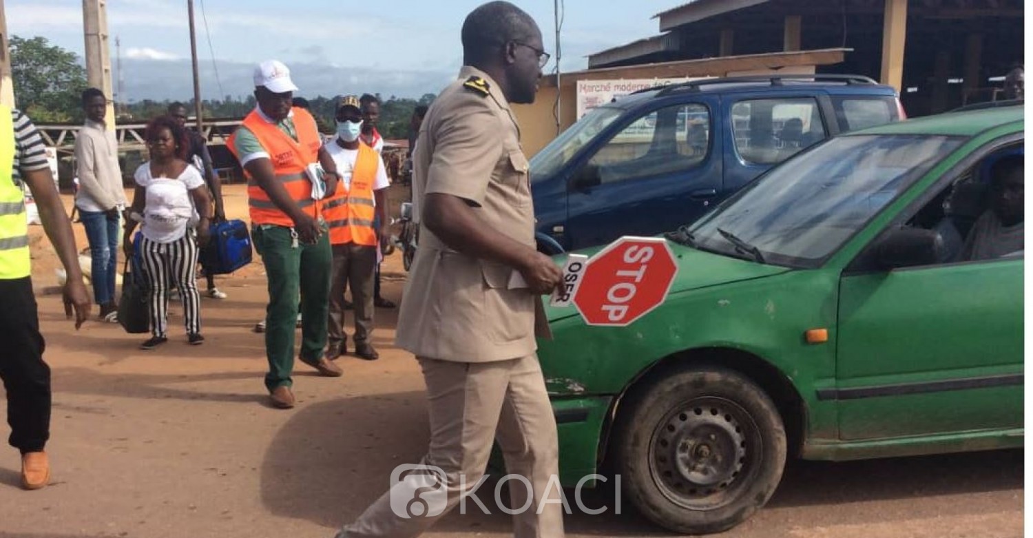 Côte d'Ivoire :  A l'approche de la phase répressive, sensibilisation des usagers sur le code de la route dans l'Agneby-Tiassa et la Mé