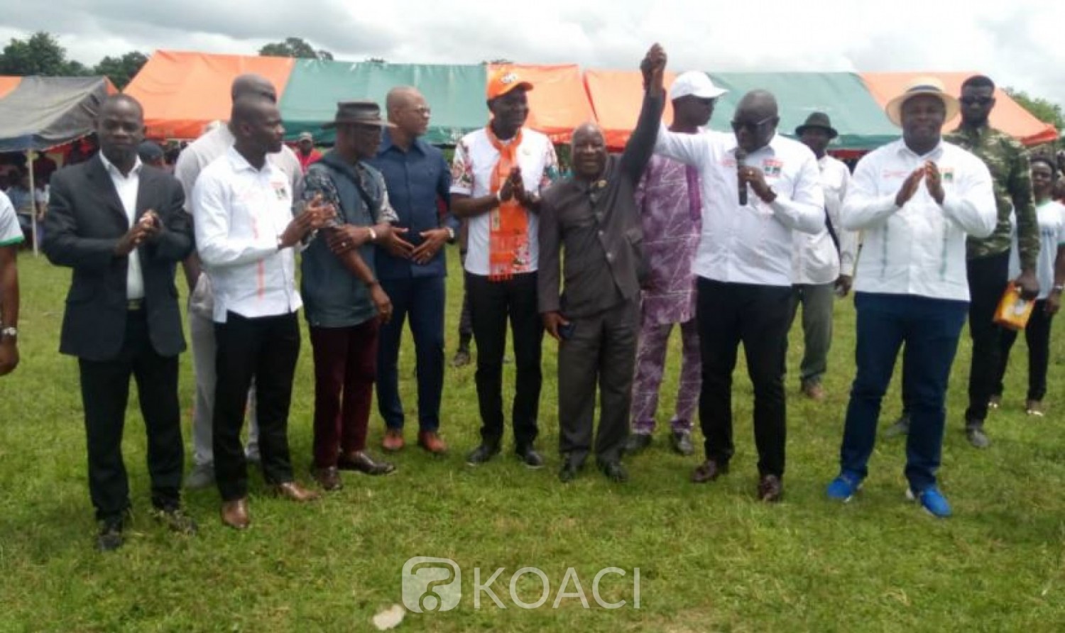 Côte d'Ivoire : Alphonse Séhi et les populations reconnaissant au président Alassane Ouattara pour ses actions de développement