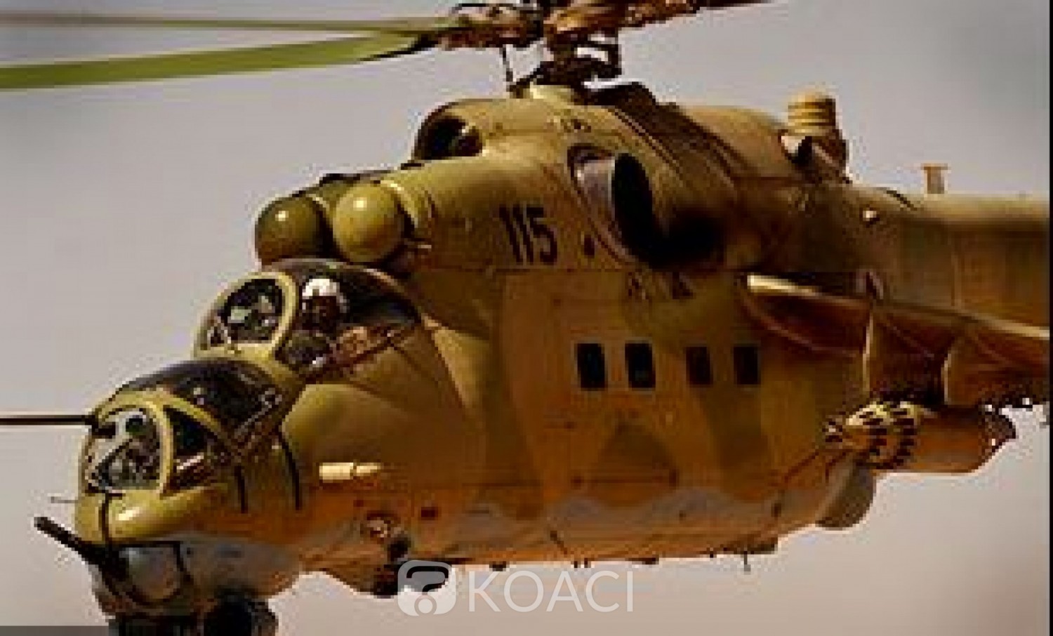 Côte d'Ivoire : Un hélicoptère de type Mi-24 en mission de reconnaissance dans le Nord   disparu des radars, les recherches en cours