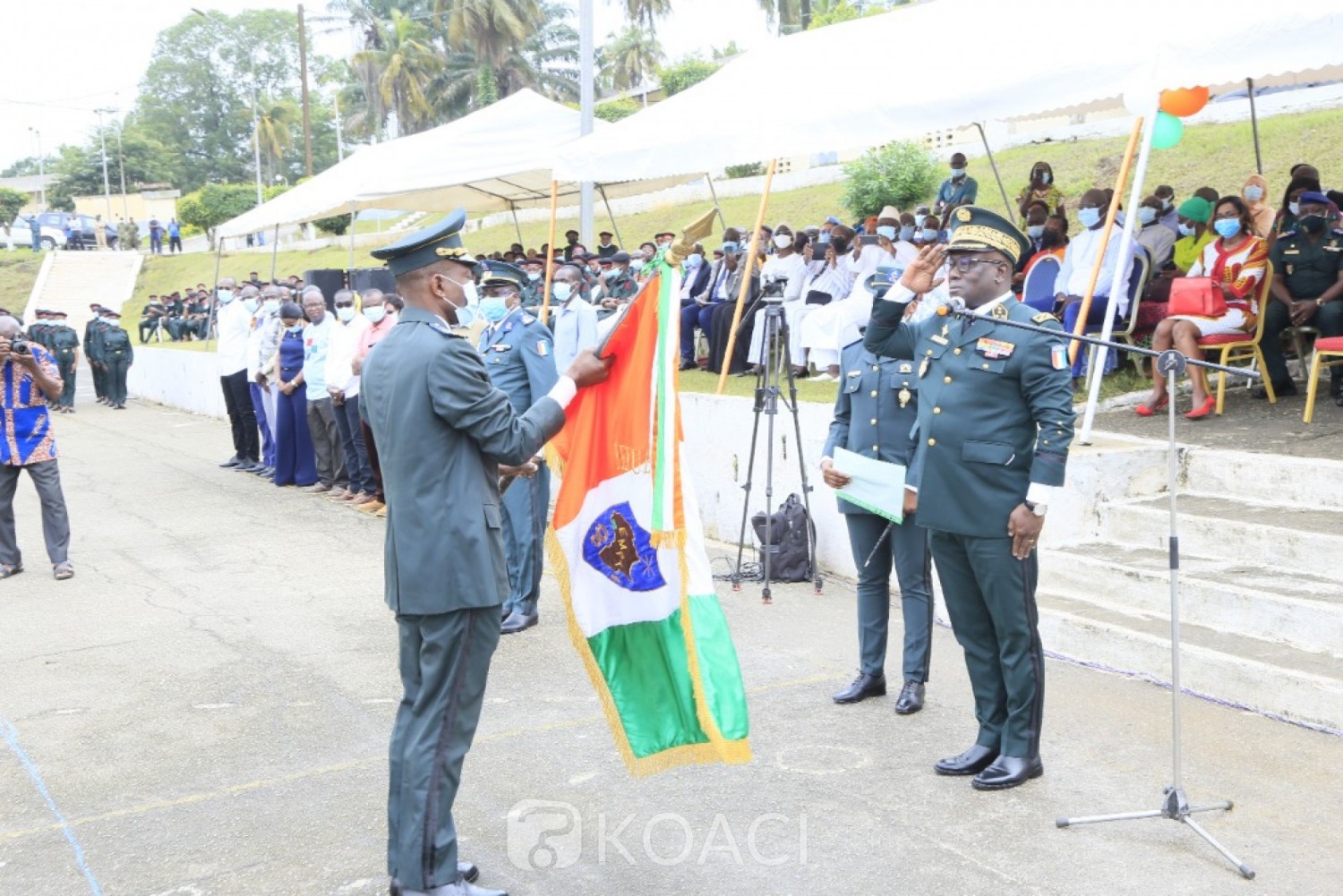 Côte d'Ivoire : Passation de commandement, le Colonel Bes Joseph Arthur aux commandes de l'EMPT