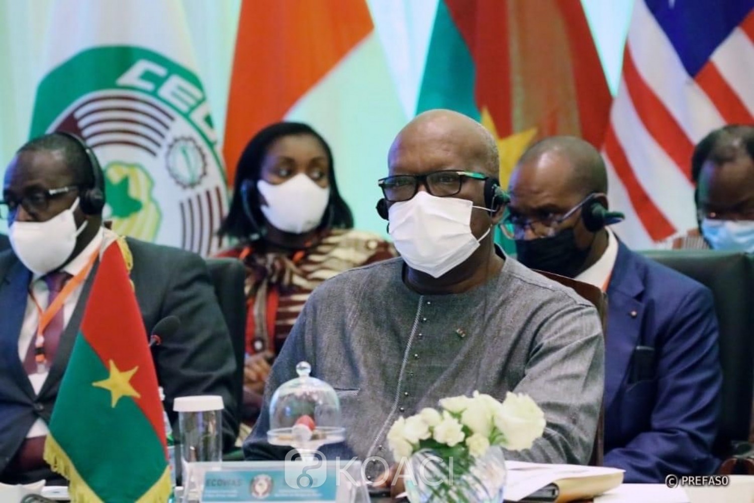 Burkina Faso : Situation en Guinée, le président Kaboré à Accra pour le deuxième sommet extraordinaire de la CEDEAO