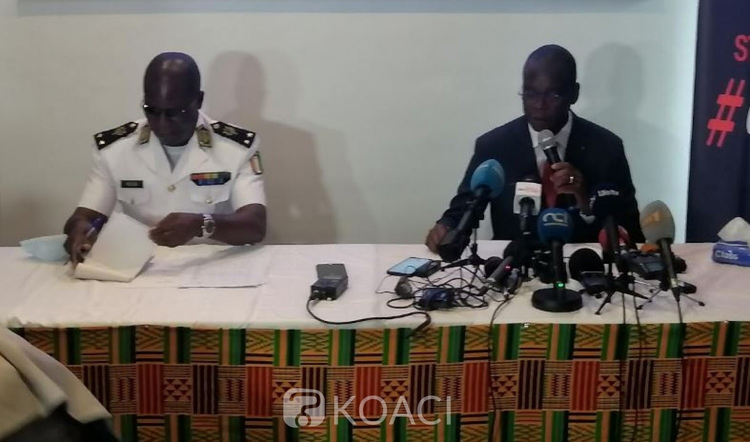 Côte d'Ivoire :  Rackets, 43 policiers et gendarmes devant le Tribunal militaire, Ange Kessy prévient qu'il «  ne fera pas de cadeau »