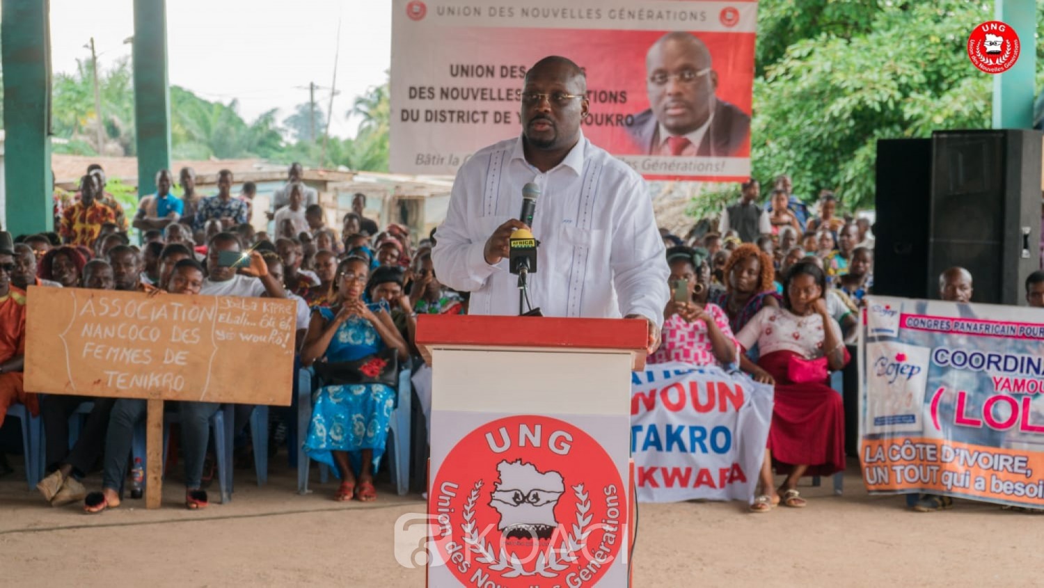 Côte d'Ivoire : Nouveau Parti annoncé par Gbagbo, l'Ung de Stéphane Kipré face à son destin le 25 septembre prochain à Yamoussoukro