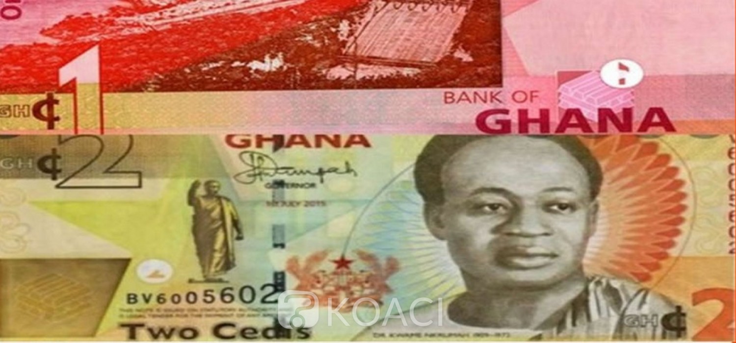 Ghana :  Retrait programmé des billets de 1 et 2 Ghana Cedis
