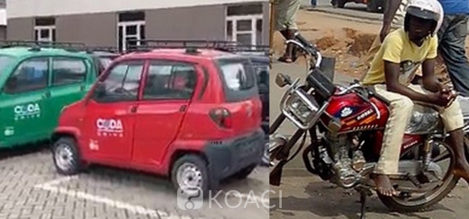 Ghana :  Projet « troc » pour conducteurs de motos-taxis contre mini-voitures