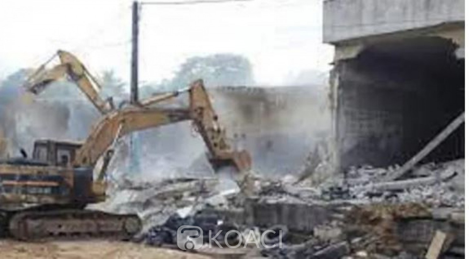 Côte d'Ivoire : Yopougon, des habitations et des magasins détruits dans le cadre de l'élargissement de la voie Abidjan-Dabou