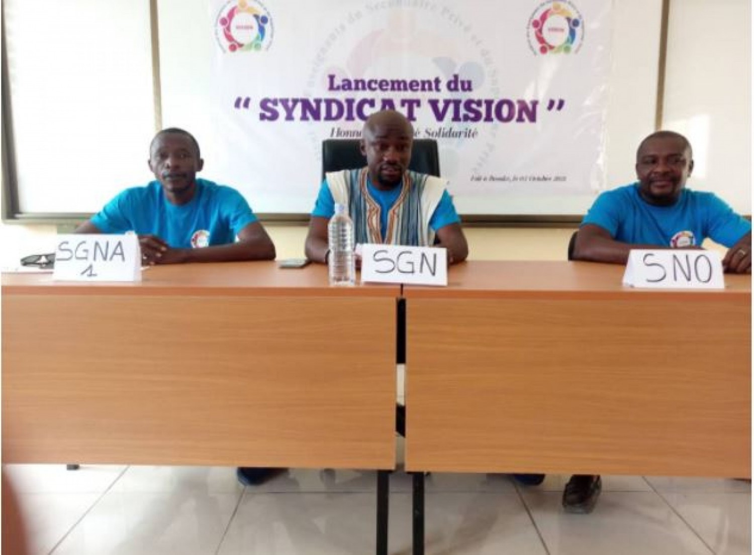 Côte d'Ivoire : Le  nouveau Syndicat « Notre Vision »  félicite Adama Diawara pour la réduction de la fraude au niveau du BTS