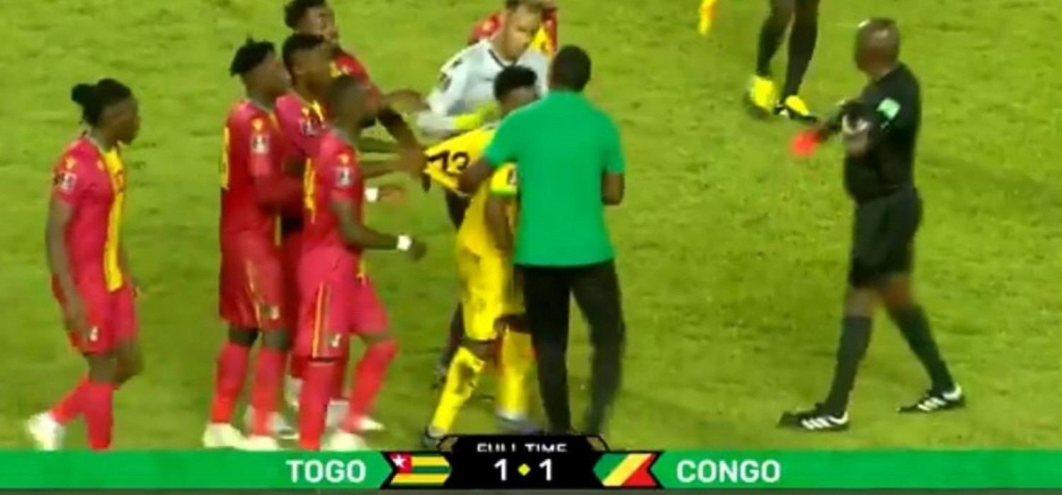 Togo-Congo :  Mondial 2022, match nul 1-1 à Lomé, deux buts des Eperviers