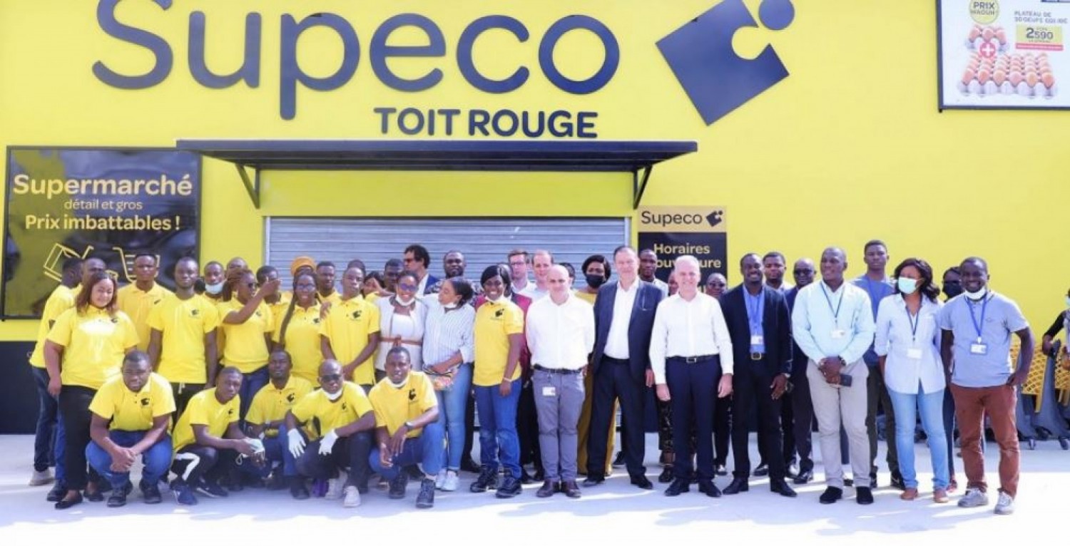 Côte d'Ivoire : Cfao Retail lance son troisième Supéco à Yopougon Toit Rouge avec près de 4 000 références alimentaires et un large choix de produits nécessaires à la vie quotidienne
