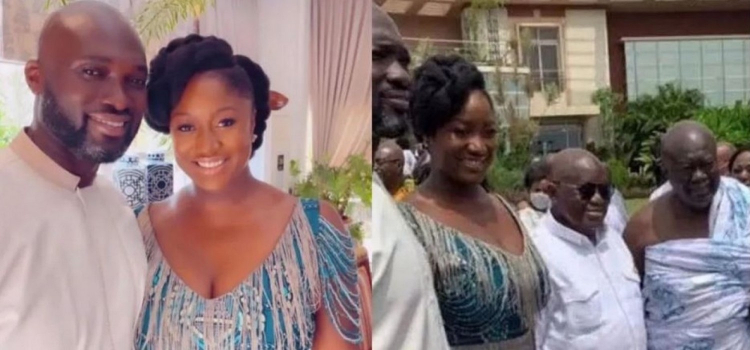 Ghana :  La 3e fille d'Akufo-Addo mariée au fils de Kofi Ghana
