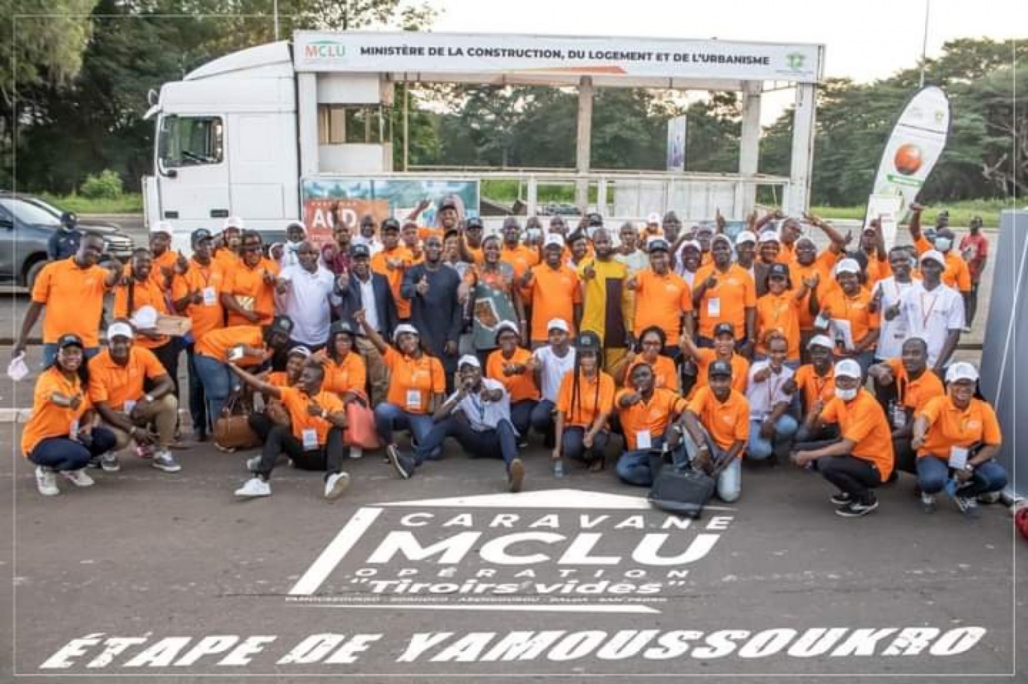 Côte d'Ivoire : Les lampions se ferment sur l'étape 1 de la caravane Opération tiroirs vides du MCLU, cap sur Korhogo