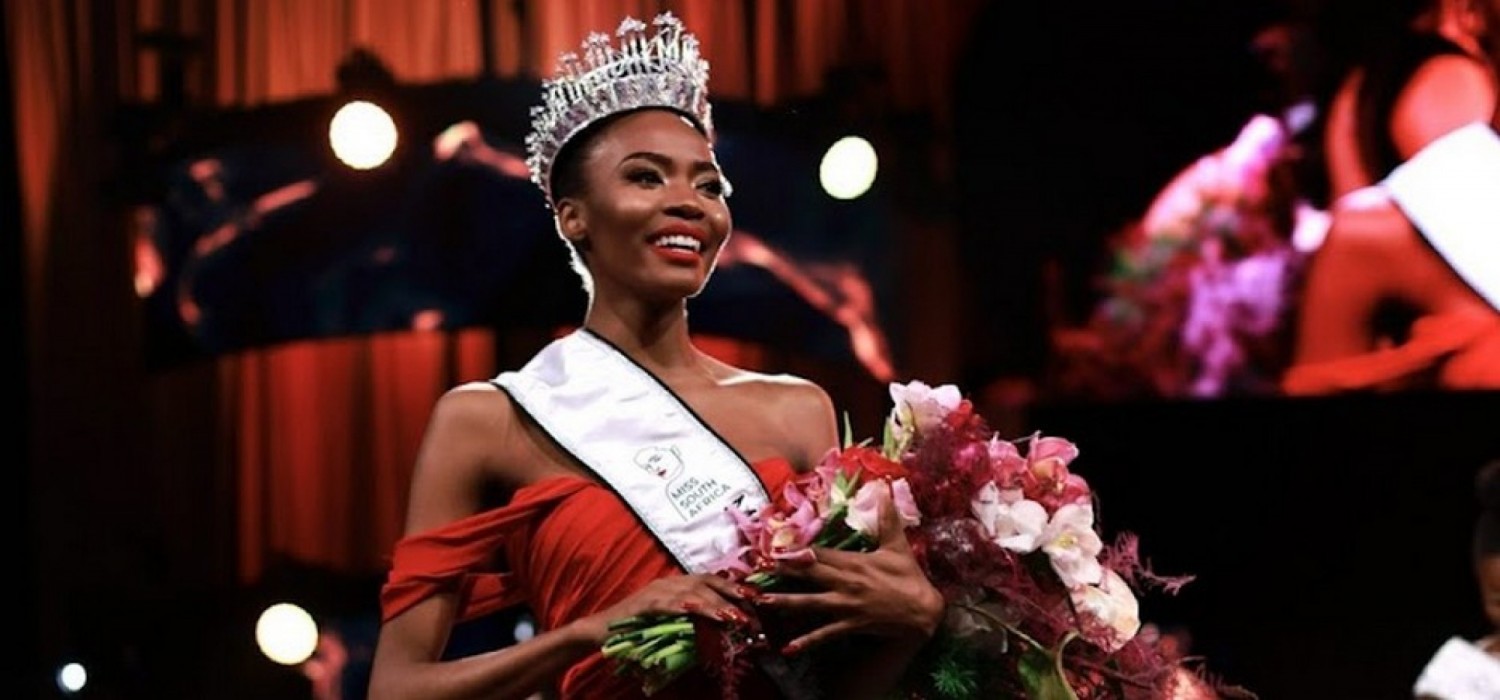 Afrique du Sud :  Elue Miss 2021, Lalela Mswane s'attaque au chômage
