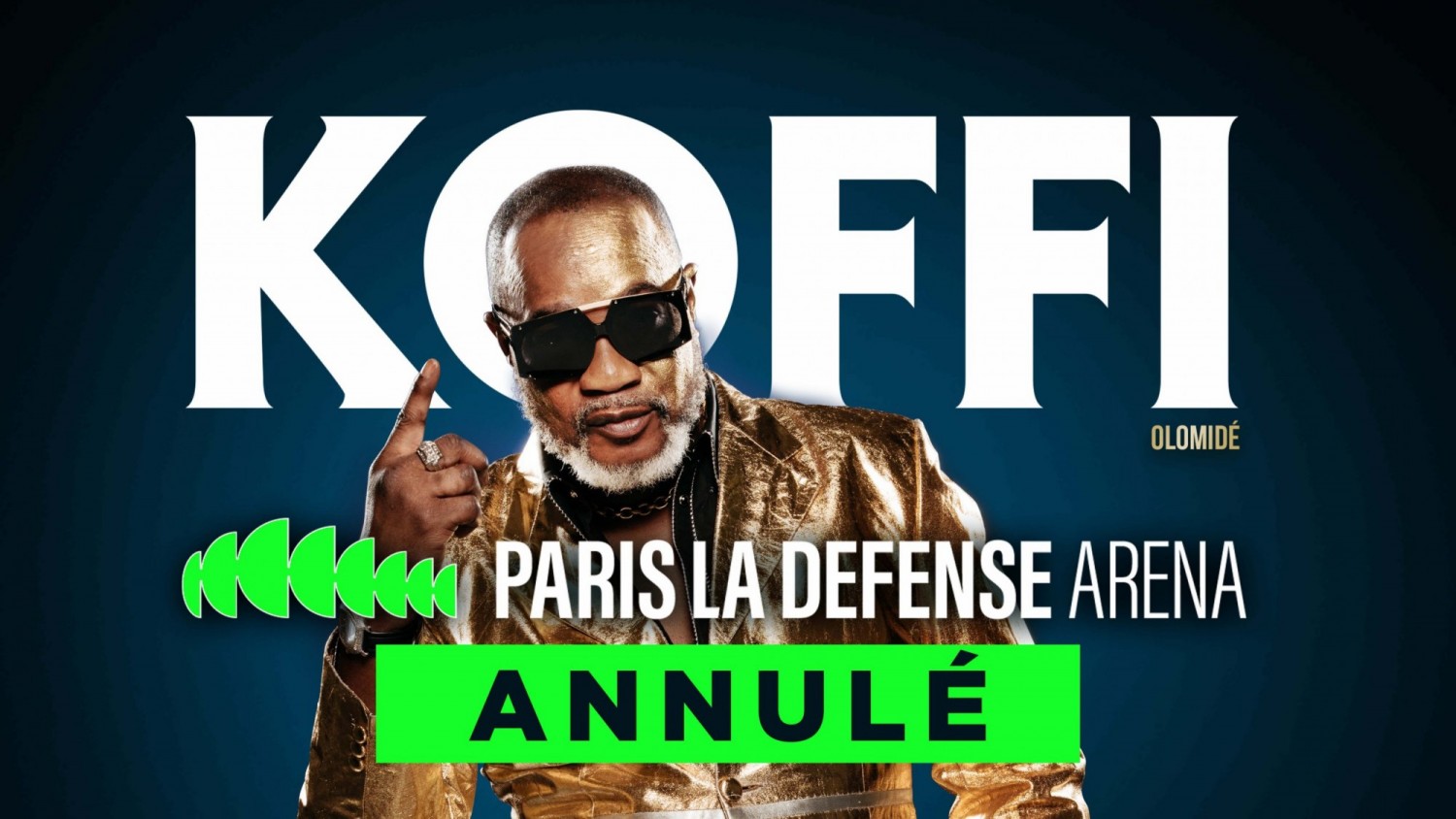 RDC-France : Coup dur pour Koffi Olomidé, son concert à Paris annulé