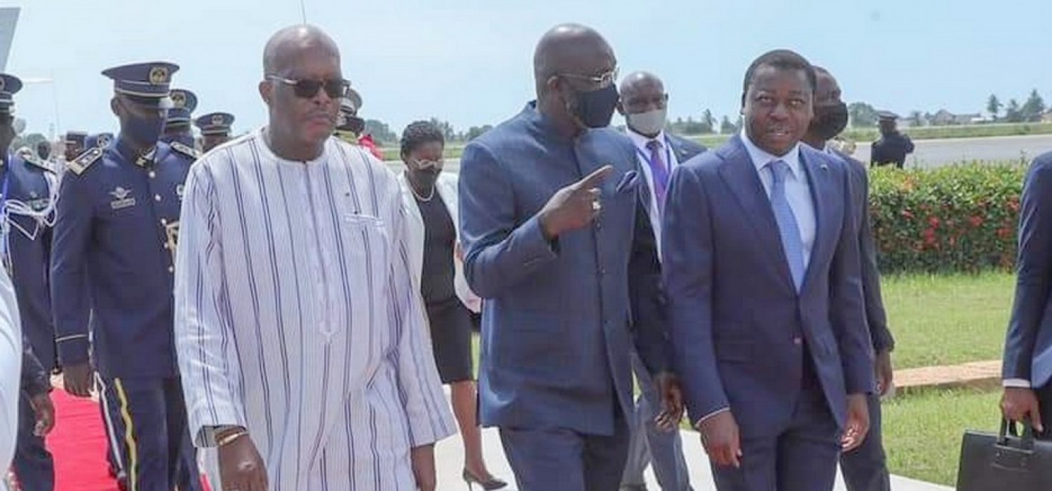 Liberia :  Discussions de Weah au Togo sur la Guinée