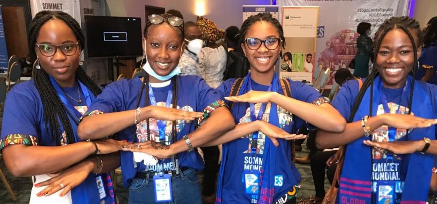 Togo :  4e Sommet mondial, jeunes filles stimulées à rêver grand