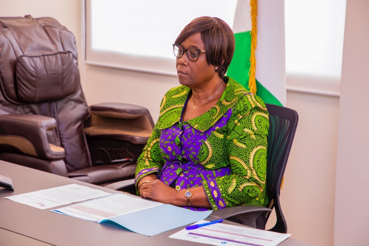 Côte d'Ivoire : La secrétaire d'Etat Clarisse Kayo Mahi participe par visioconférence à un séminaire sur le rôle de la femme dans les mouvements mutualistes