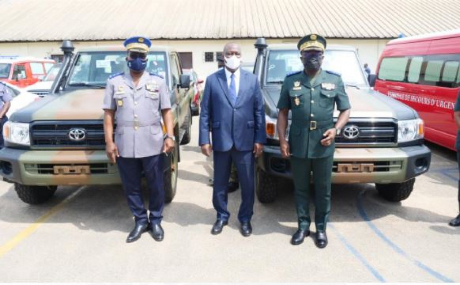 Côte d'Ivoire : Les Forces Armées dotées d'une centaine de véhicules pour la réussite de leurs missions sur toute l'étendue du territoire national et au-delà des frontières
