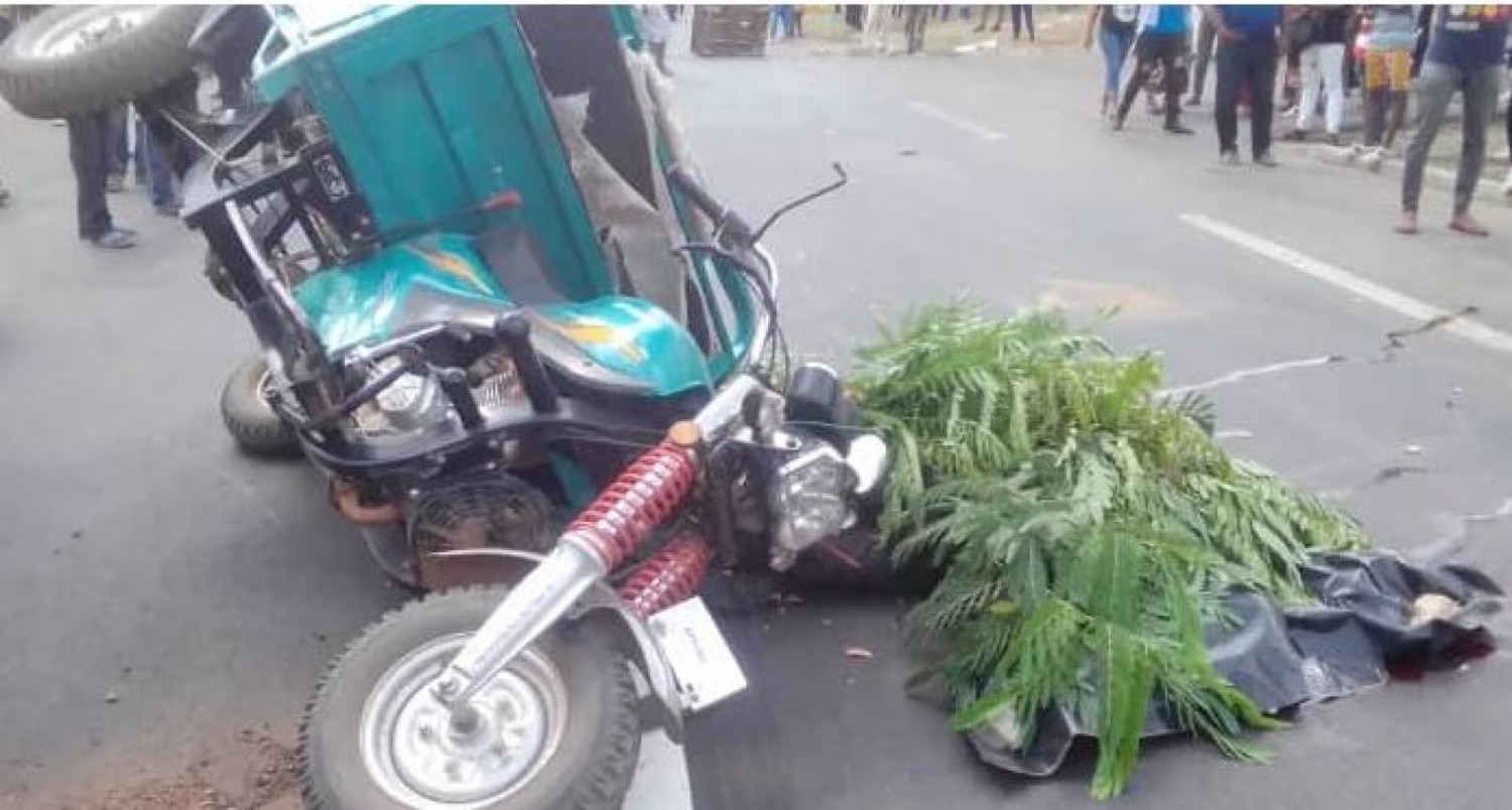 Côte d'Ivoire : Biankouma, un agent de police des stupéfiants décède dans un tricycle