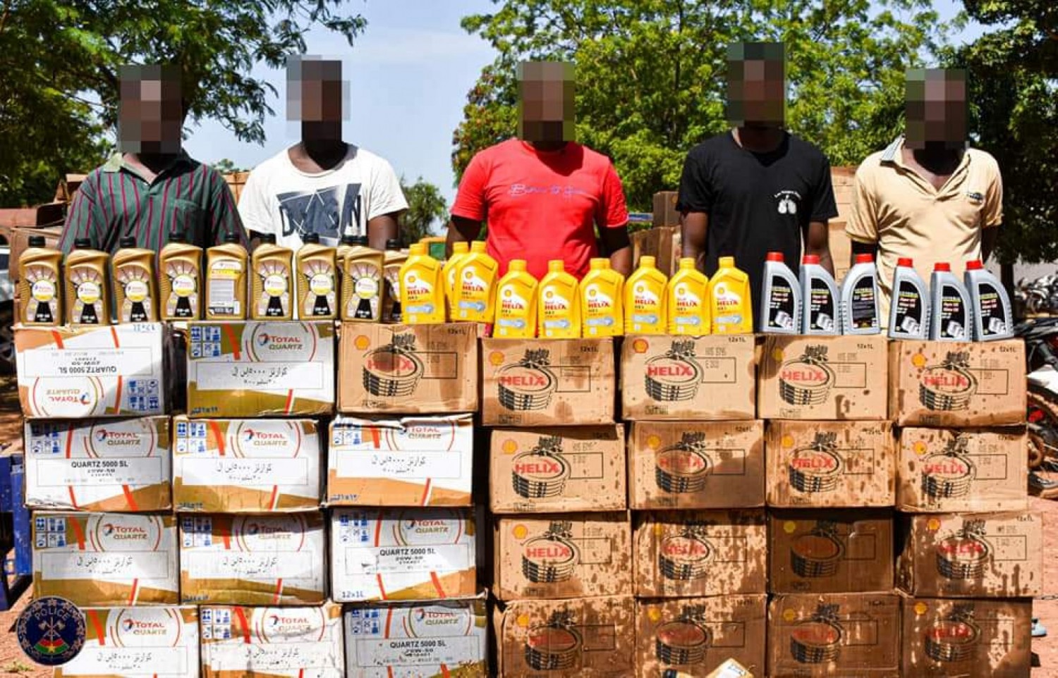 Burkina Faso : Plus de 3000 bidons d'huile de vidange contrefaite saisis