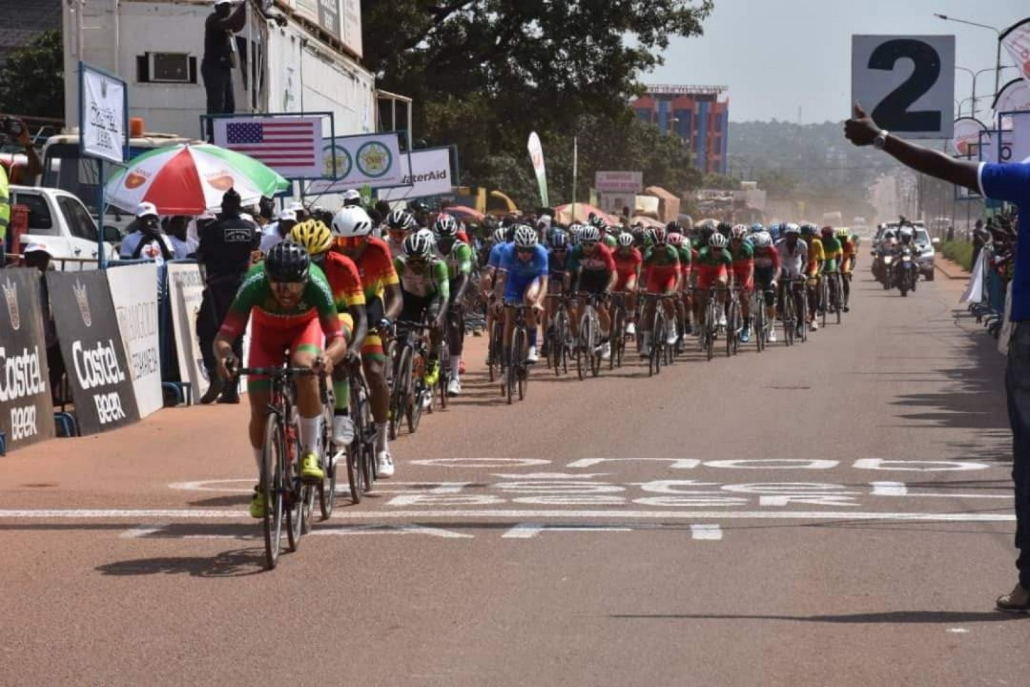Burkina Faso : Tour cycliste, le burkinabè Souleymane Koné s'adjuge la deuxième étape